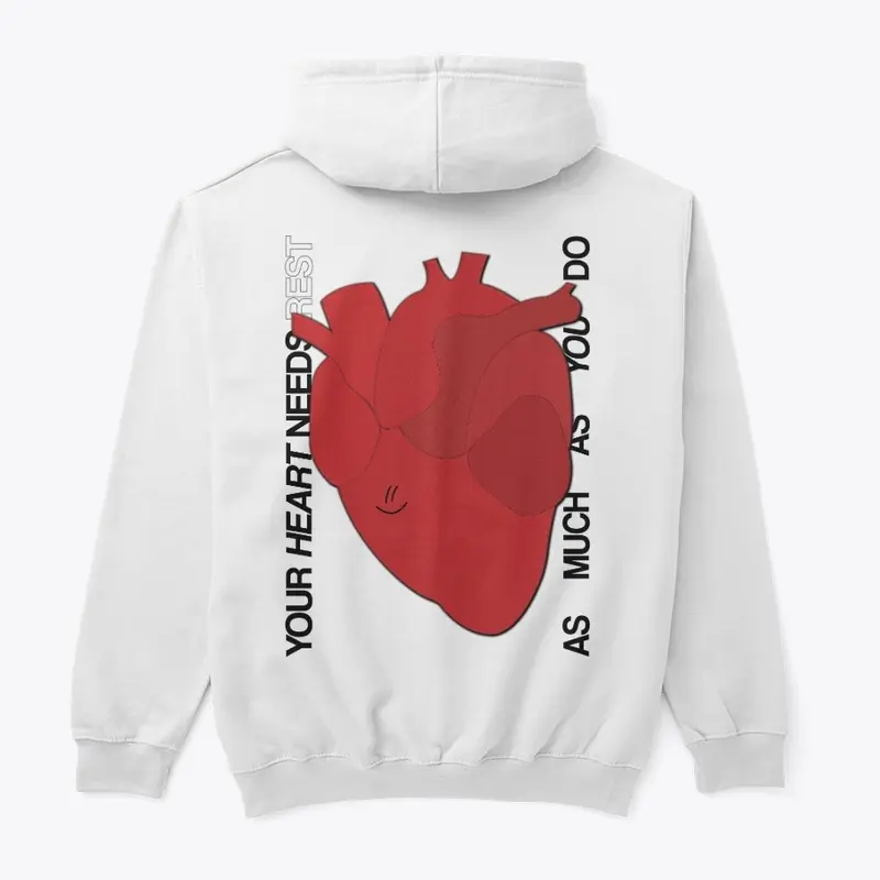 OUTFALL - Heart patch hoodie